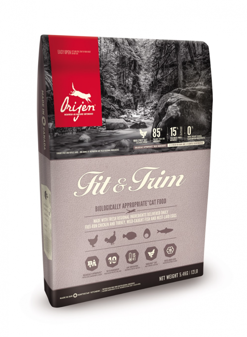 Корм для кошек Orijen Fit & Trim 5.4 кг