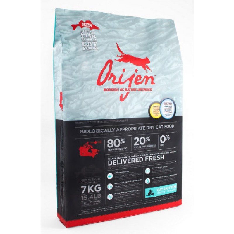 Orijen Six Fish для кошек