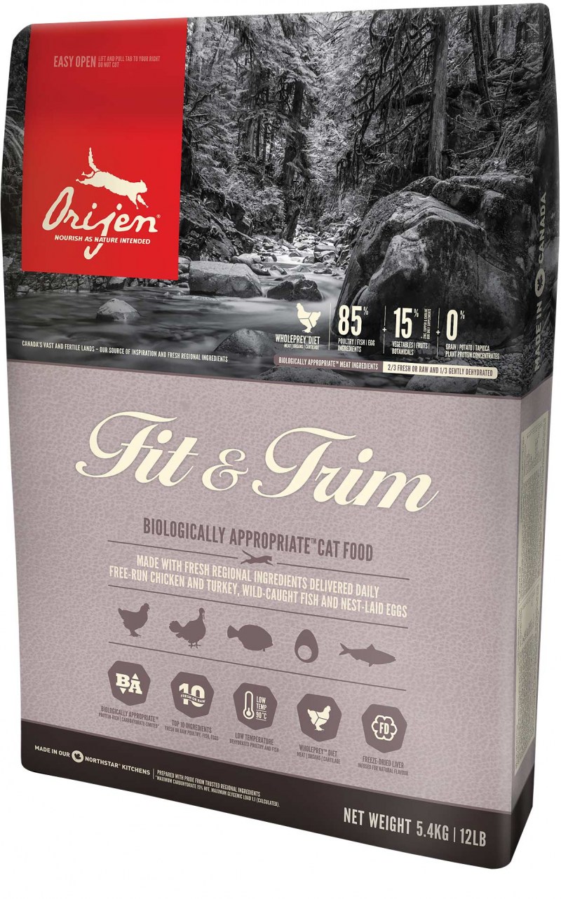 Корм для кошек Orijen Fit & Trim