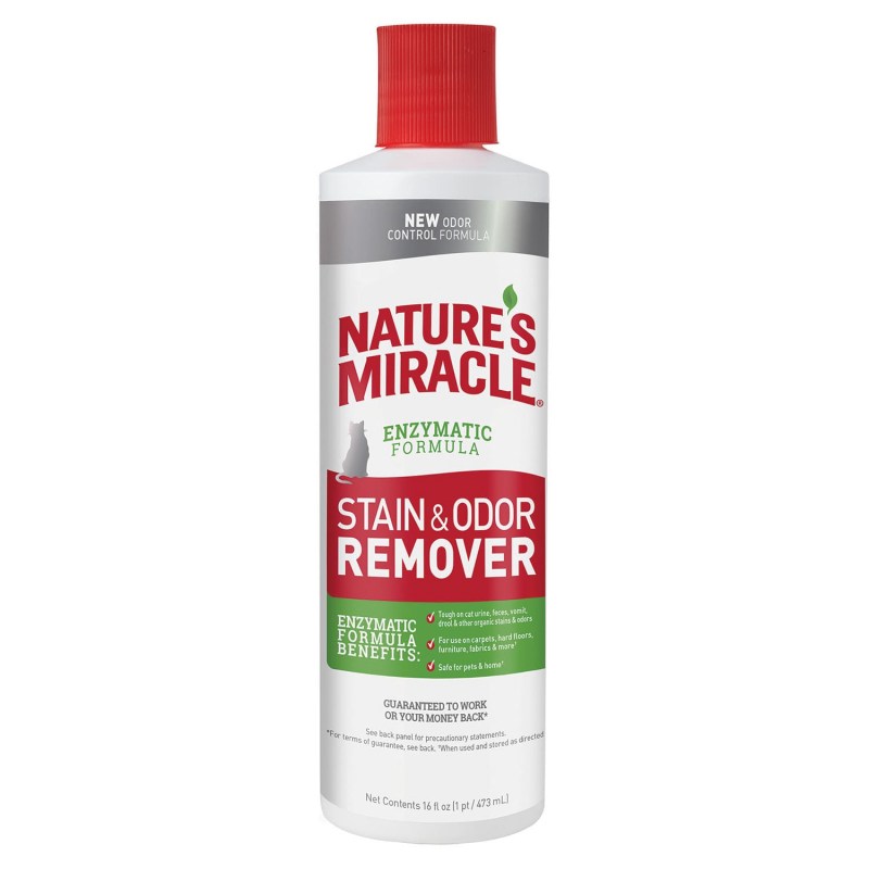 8in1 уничтожитель пятен и запахов от кошек NM Remover универсальный 473 мл