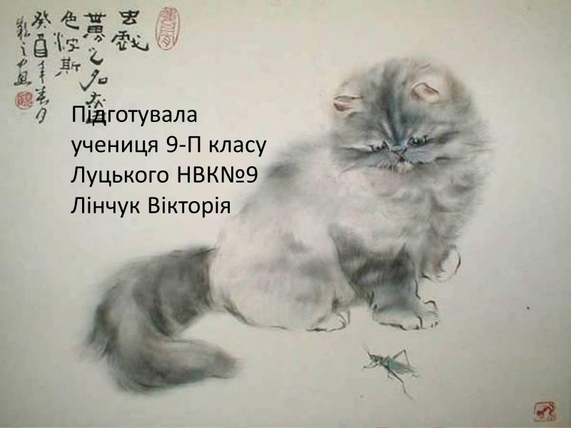 Коты в китайской живописи се-и