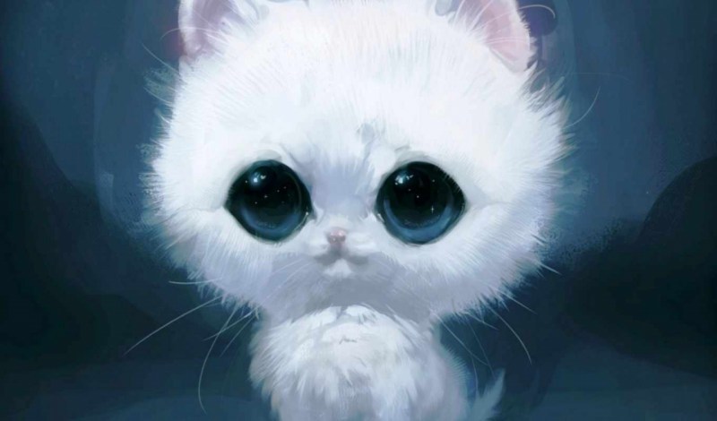 Милые мультяшные котята