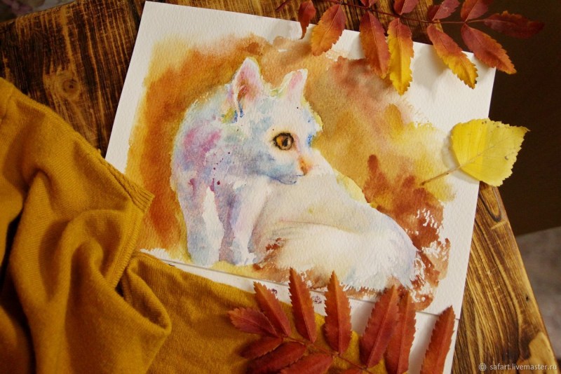 Кошки картины художника Касьянова Бориса