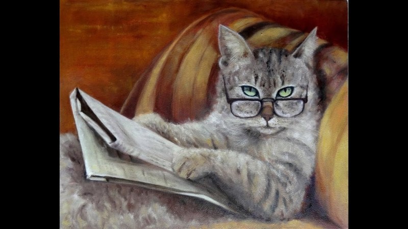 Кот ученый