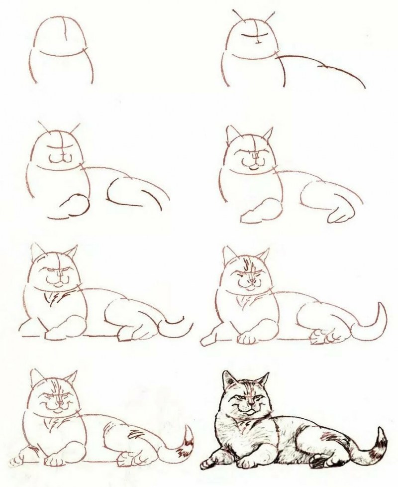 Поэтапное рисование