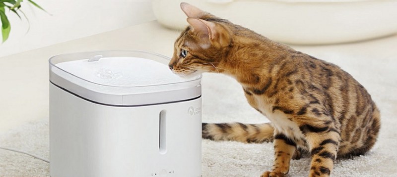 Дозатор воды для животных Xiaomi Kitten&Puppy Water Dispenser White