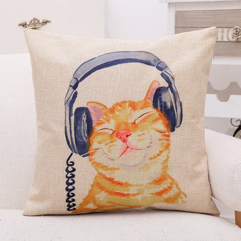 Подушки с котами