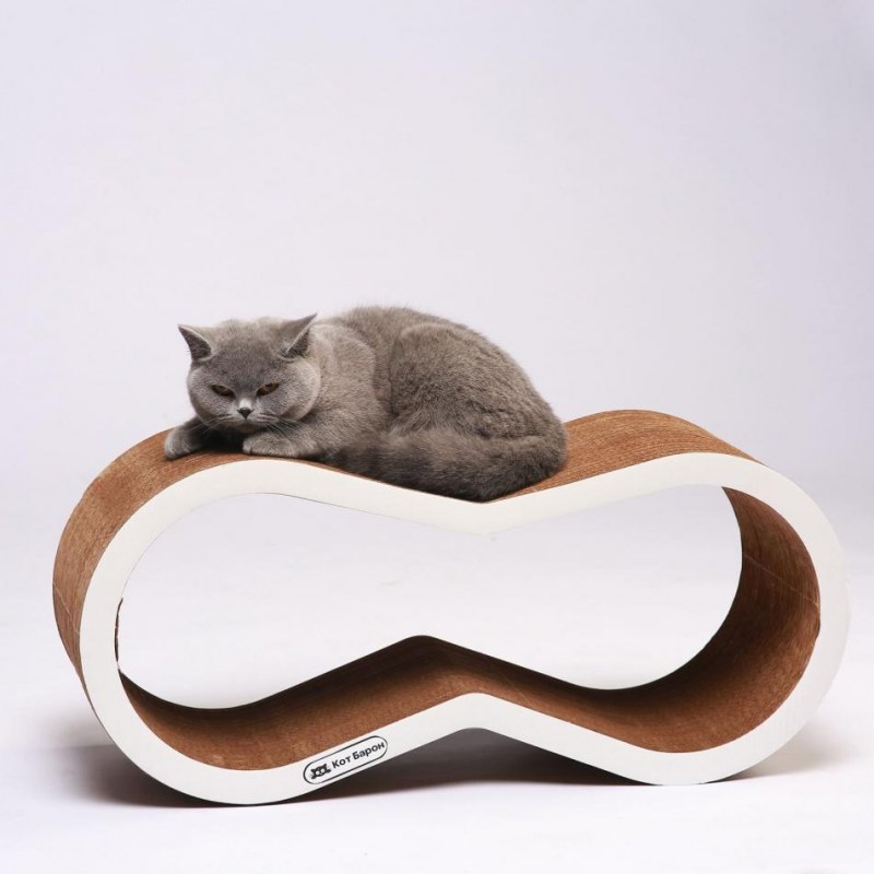 Когтеточка картонная add Cat Eldorado, 73 х 23 х 31 см