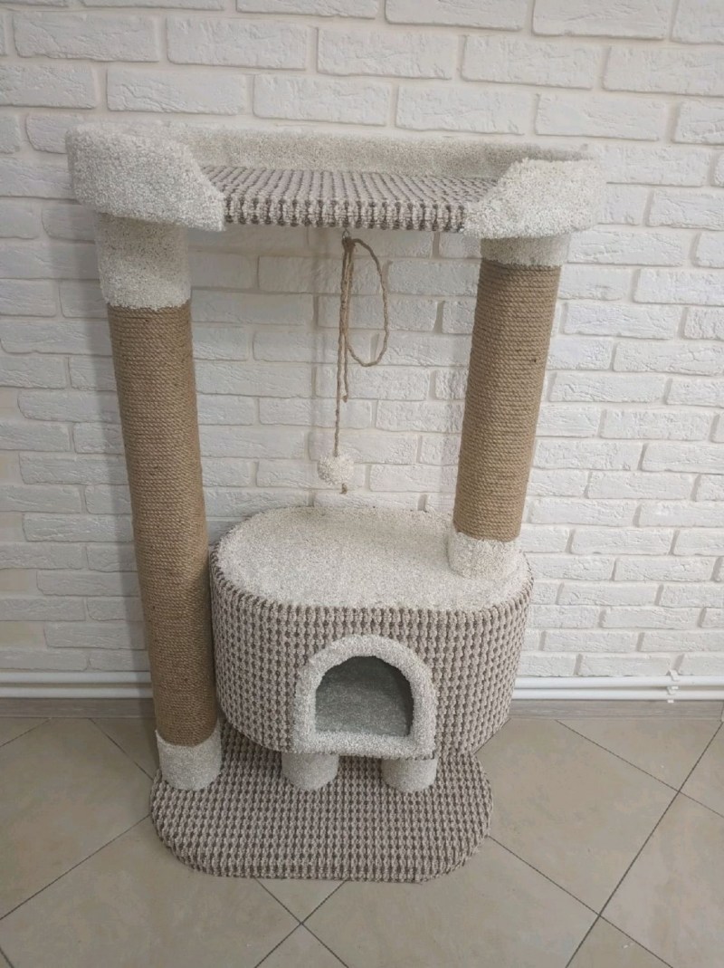 Когтеточка для кошек Foxie Wave-2 картон 53х22х12см (Major)
