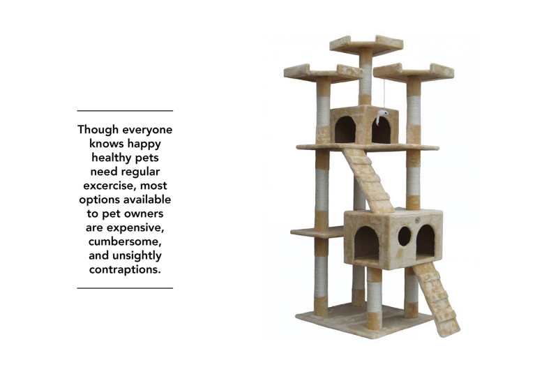 Karimoku Cat Tree чертежи