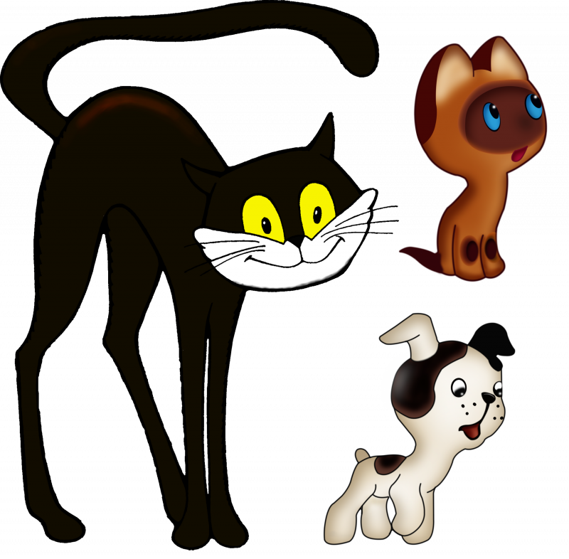 Мультяшный кот