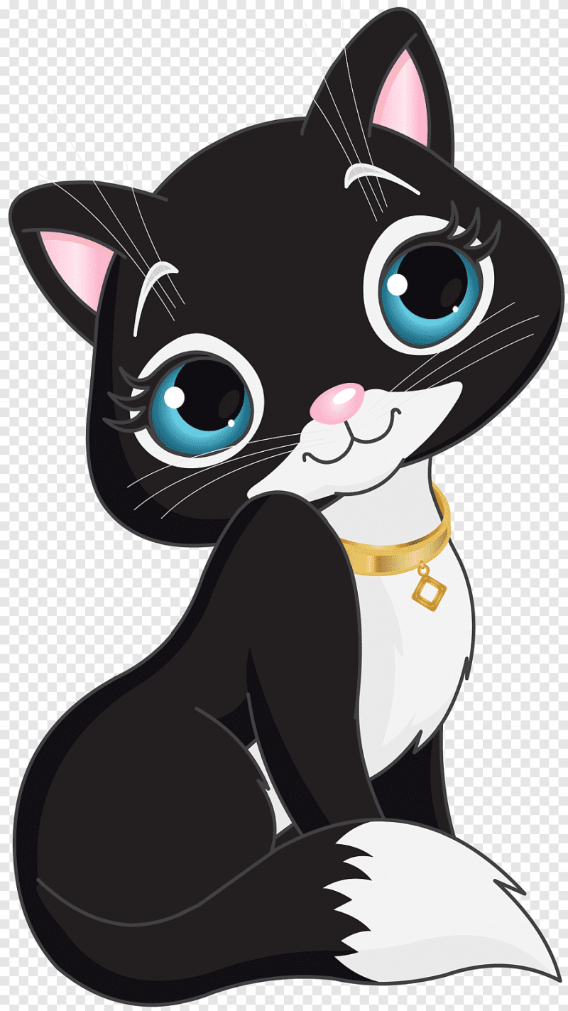 Кошка мультяшка