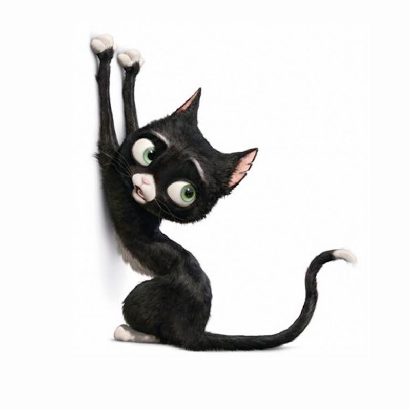 Кошка варежка
