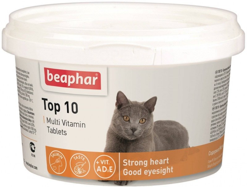 Beaphar мультивитамины для кошек, 180 таб.