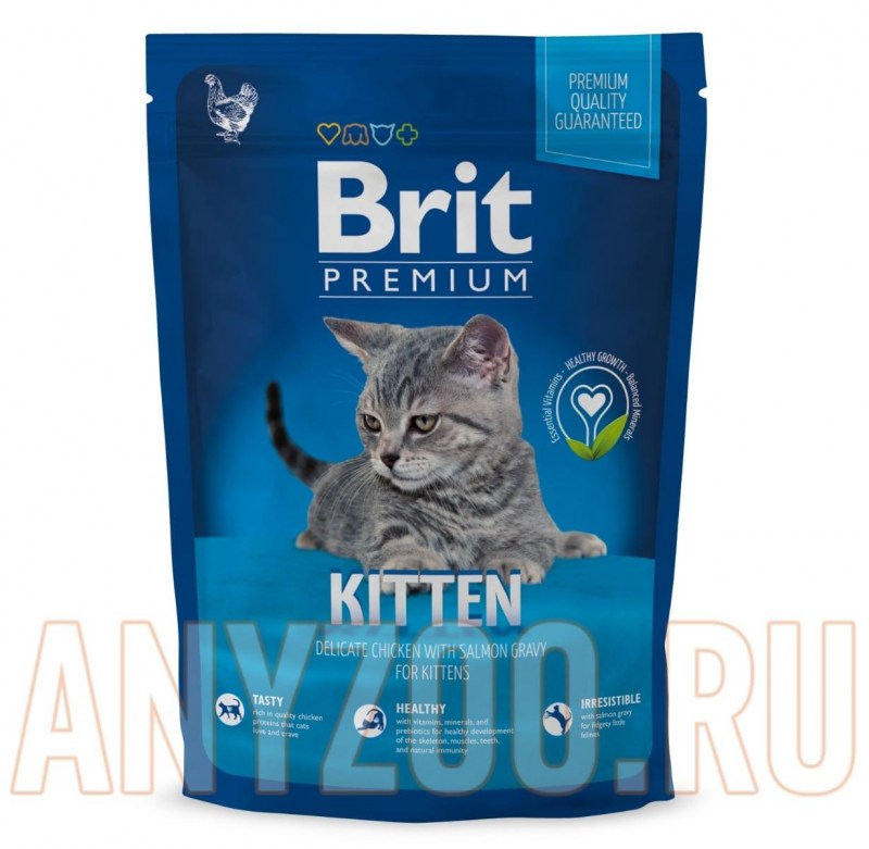 Brit Premium Cat Sterilized сух 300г д/кастрированных котов утка/курица/печень