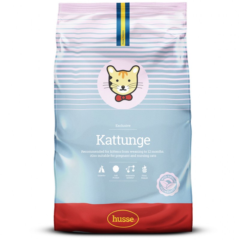 Корм для кошек Husse (2 кг) Exclusive kattunge