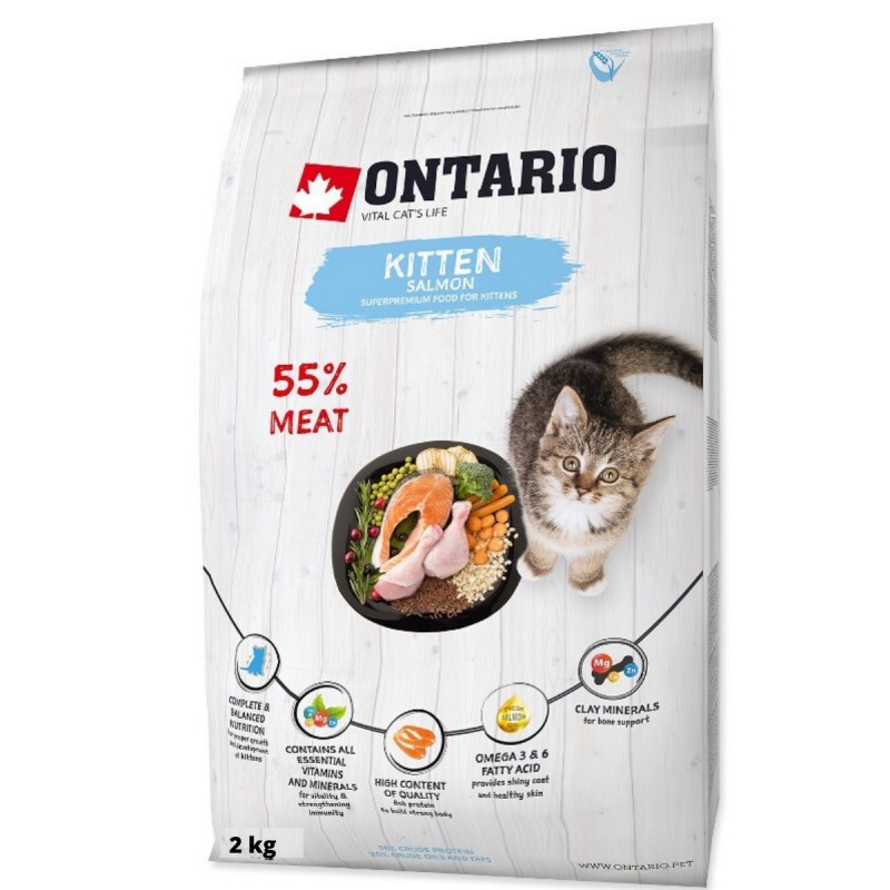 Корм для кошек OPTIMANOVA (2 кг) Kitten Chicken & Rice