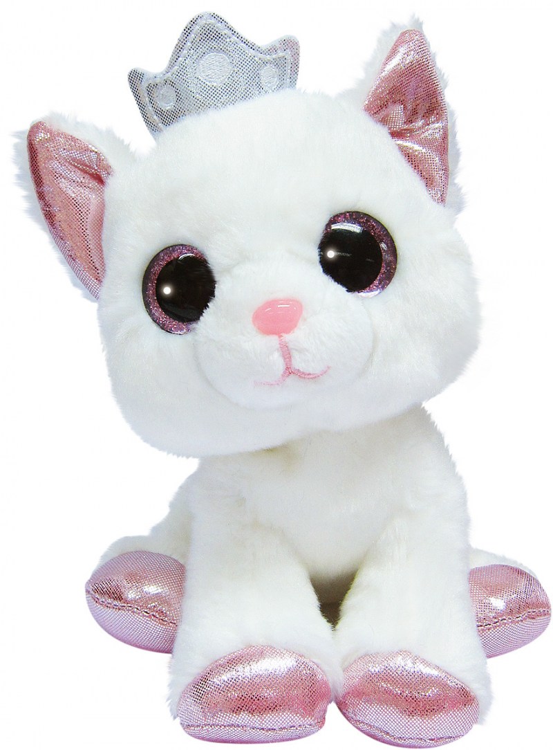 Aurora Toys кошка белая 25см