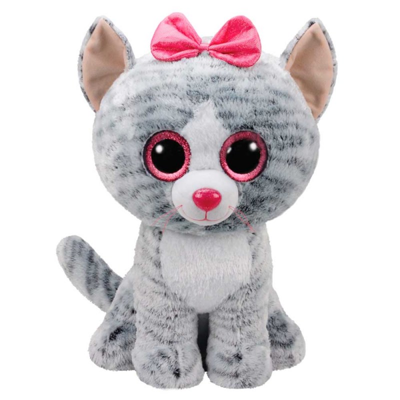 Мягкая игрушка ty Beanie Boos рысёнок Buckwheat 15 см
