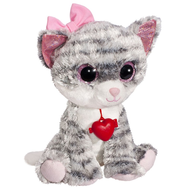 Мягкая игрушка Fancy кошечка Глазастик