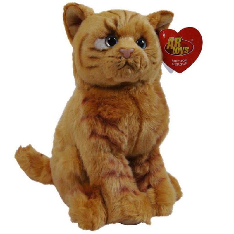 Игрушка рыжий котенок