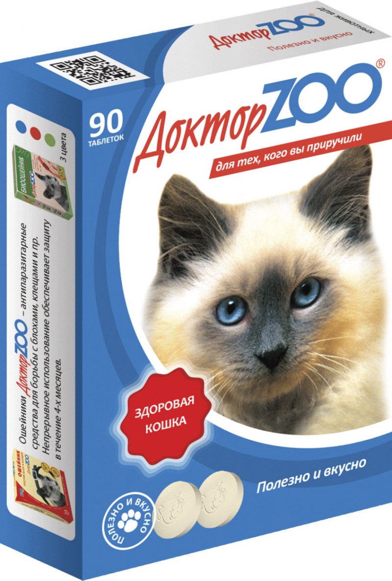 Доктор зоо лакомство для кошек