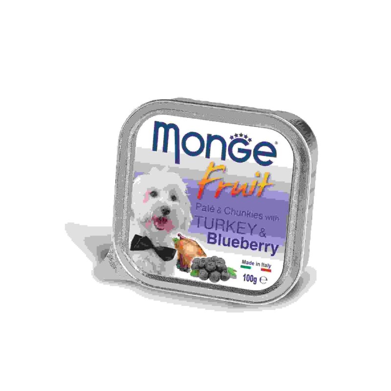 Monge Dog консервы для собак индейка 100 гр