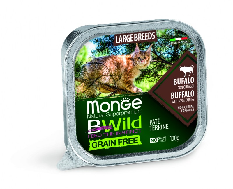 Корм для кошек Monge Bwild