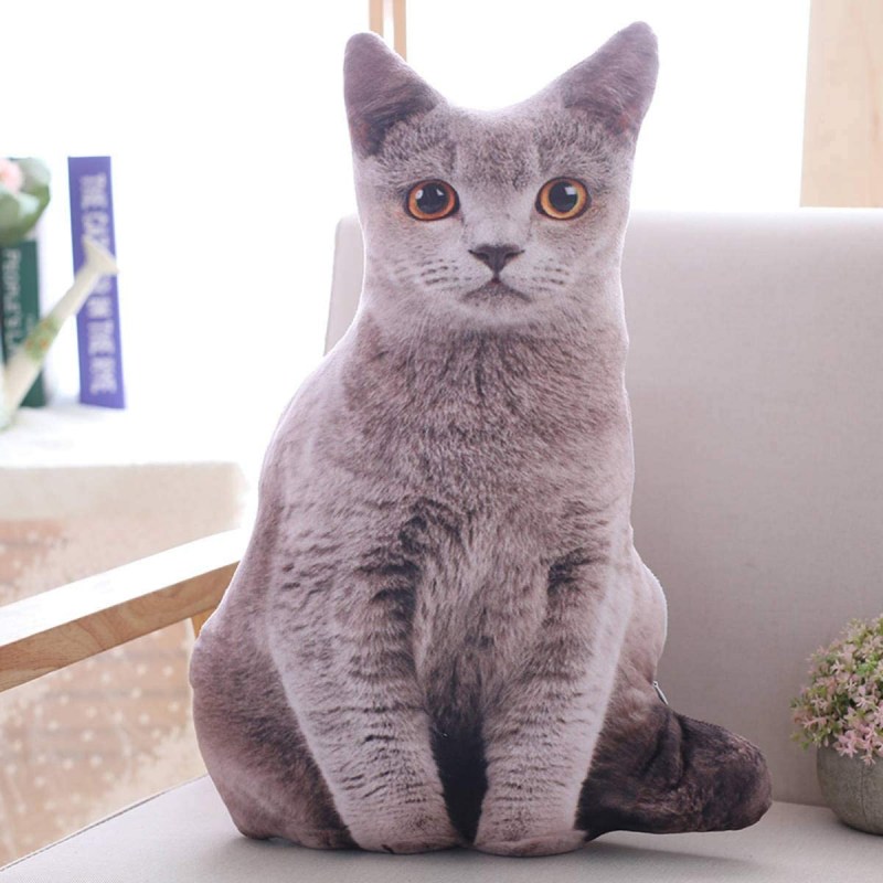 Реалистичная игрушка кот