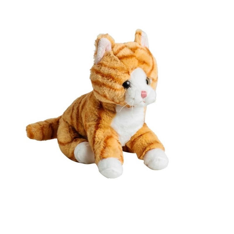 Мягкая игрушка Molli кот серый 20 см