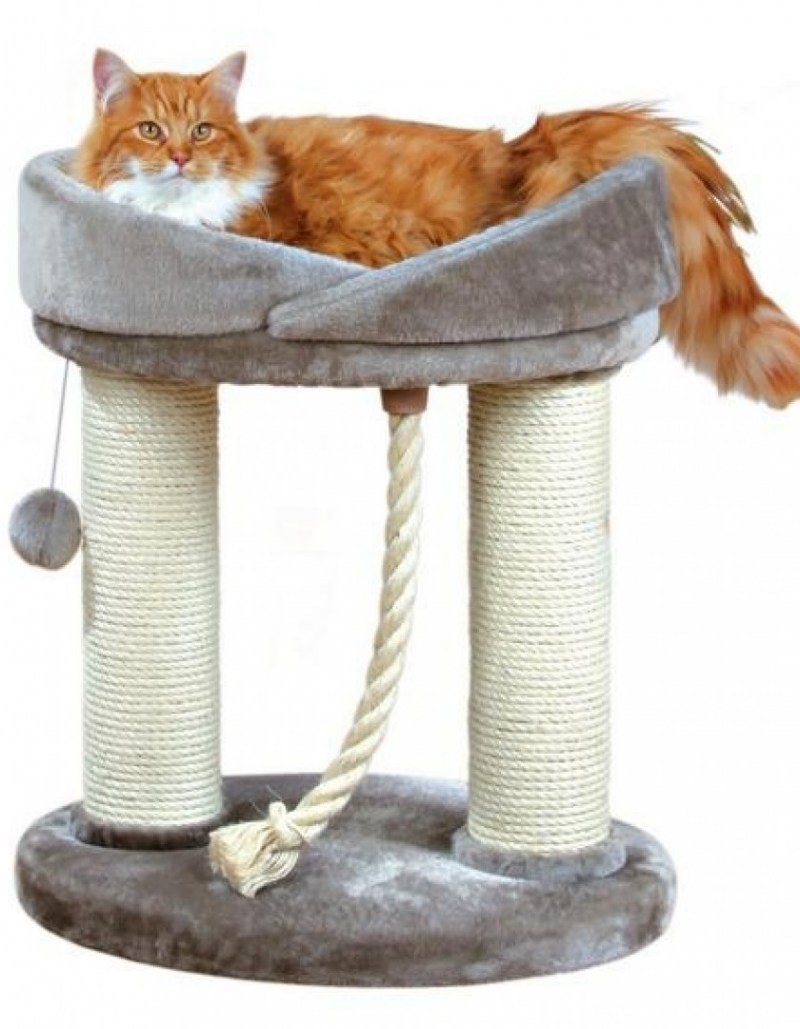 Кошачий домик из ткани
