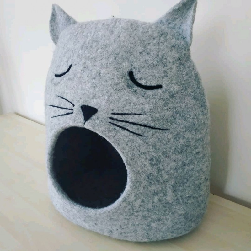 Кошачий домик голова