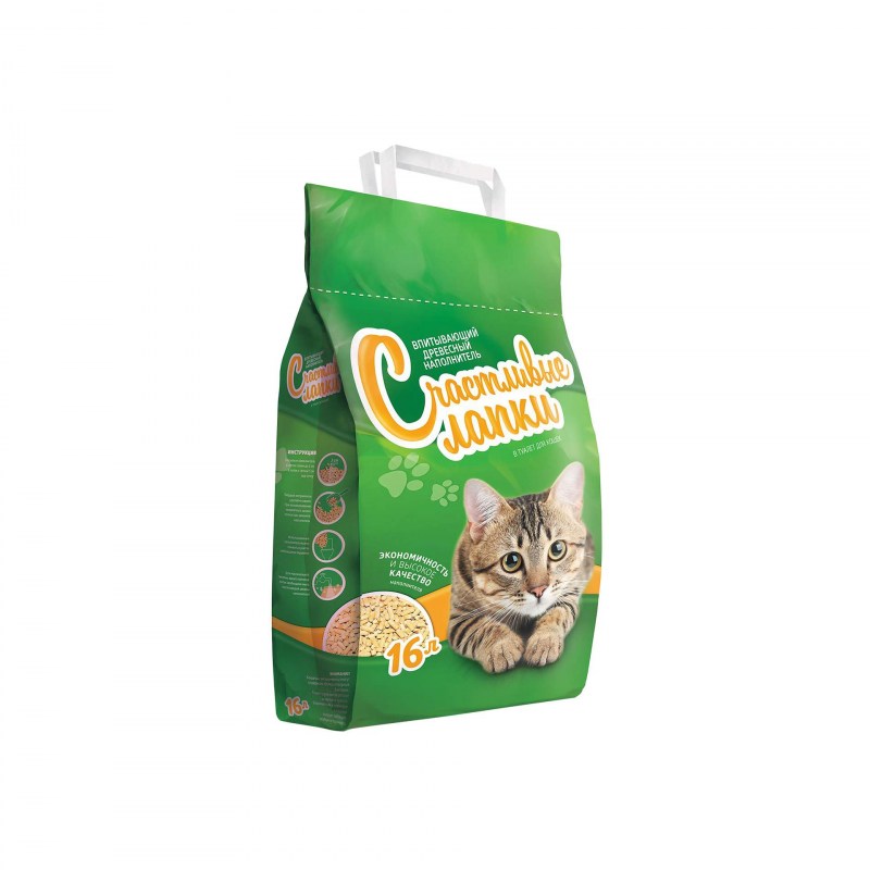 Комкующийся наполнитель Сибирская кошка для котят супер 3 л