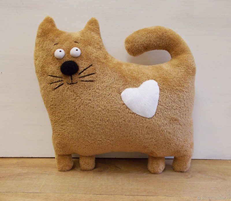 Игрушка подушка кот