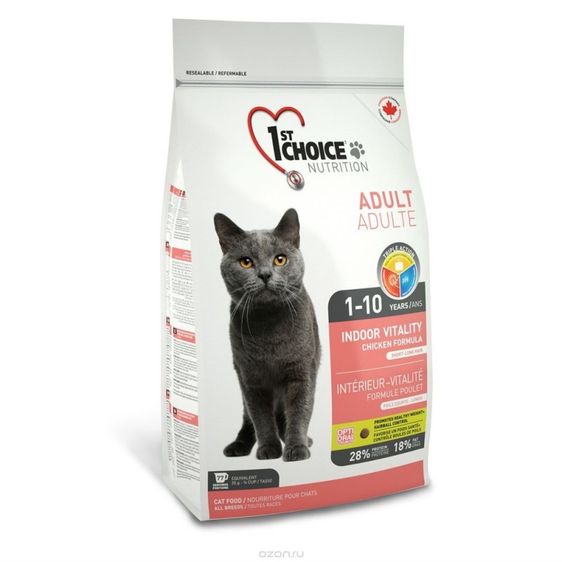 Кошачий корм 1st choice