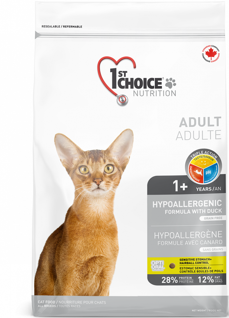 1st choice для кошек, картошка с уткой (Hypoallergenic)