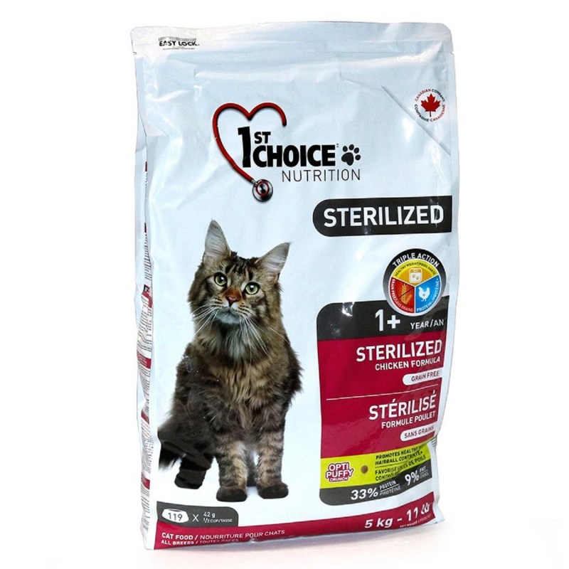 1st choice Sterilized для кошек