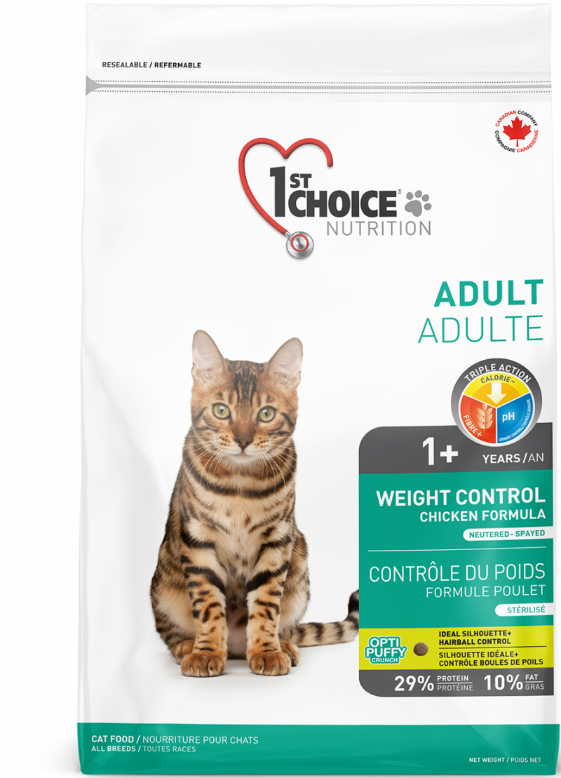 Корм 1st choice для пожилых кошек, mature or less Active
