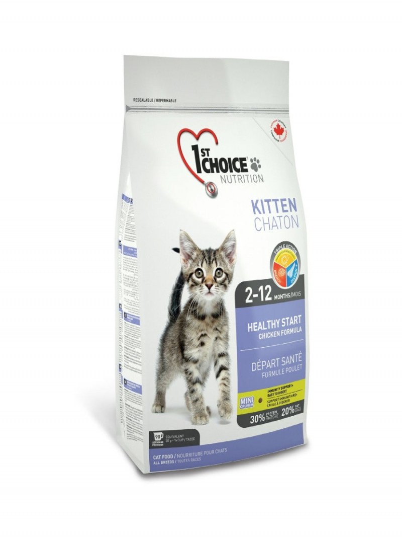 1st choice корм для котят 350г здоровый старт, цыпленок