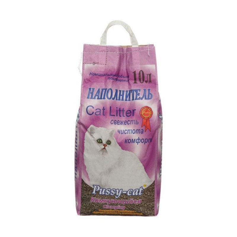 Комкующийся наполнитель pussy-Cat 10 л
