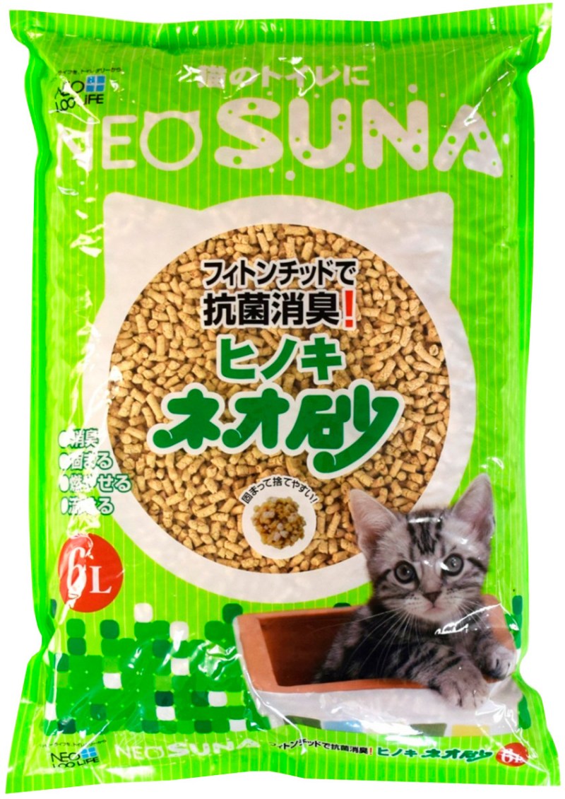 Наполнитель для кошачьего туалета Neo Suna