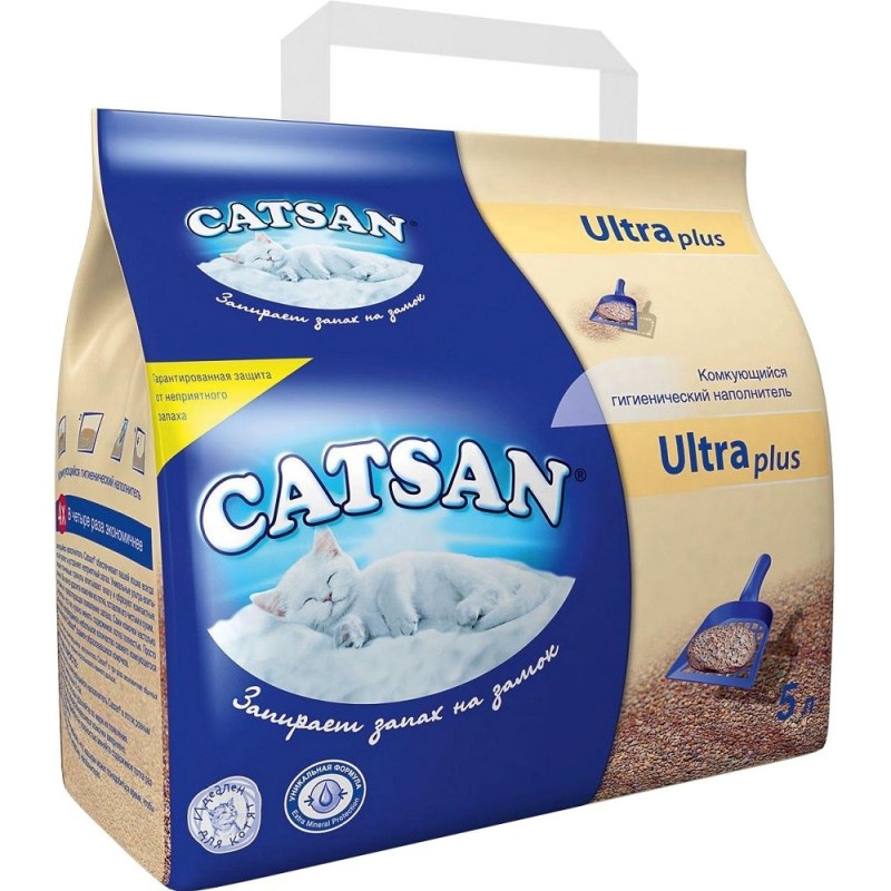 Впитывающий наполнитель Catsan Hygiene Plus 2.5 л