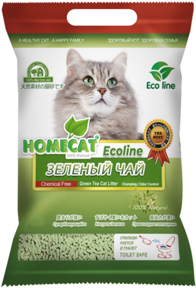 Homecat наполнитель кукурузный