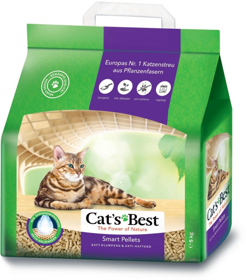 Наполнитель Cats best Smart Pellets 20л