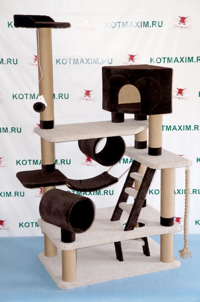 Игровой комплекс для кошек с размерами