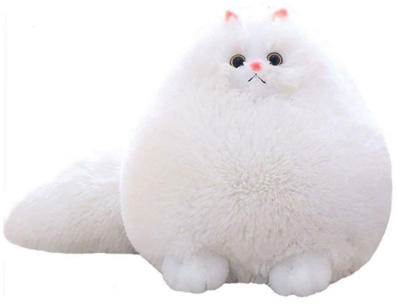 Игрушка белая кошка