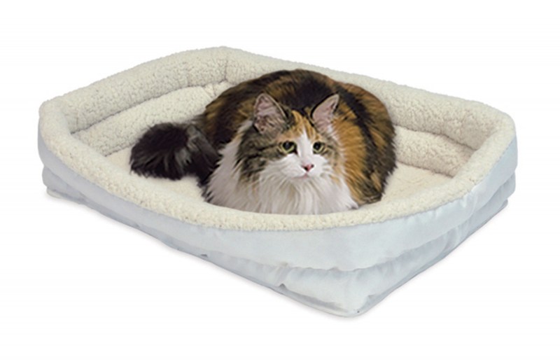 Midwest лежанка Pet Bed меховая 76х53 см коричневая