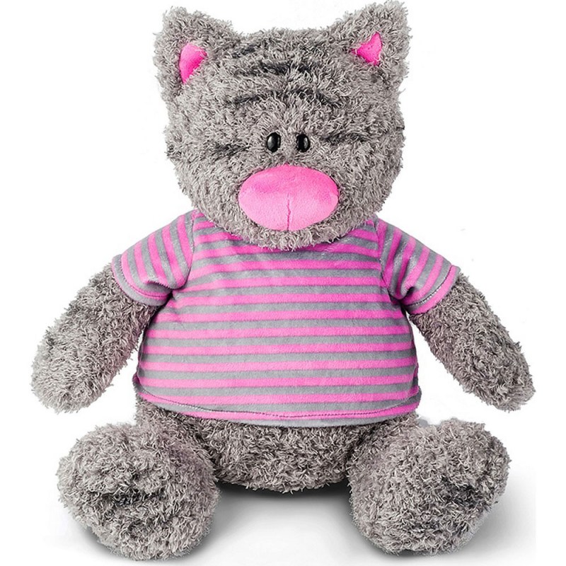 Мягкая игрушка Maxitoys котик серый 30 см