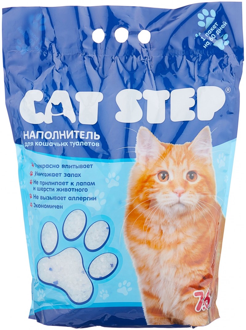 Наполнитель для кошачьего туалета Cat Step 7,6