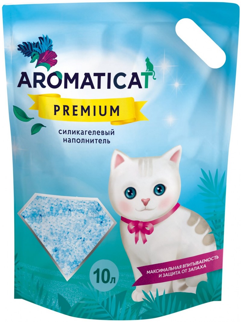 Наполнитель AROMATICAT классика силикагелевый 10л